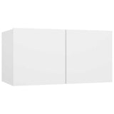 vidaXL 7-Piece TV Cabinet Set Engineered Wood White