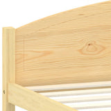vidaXL Bedframe massief grenenhout 140x200 cm