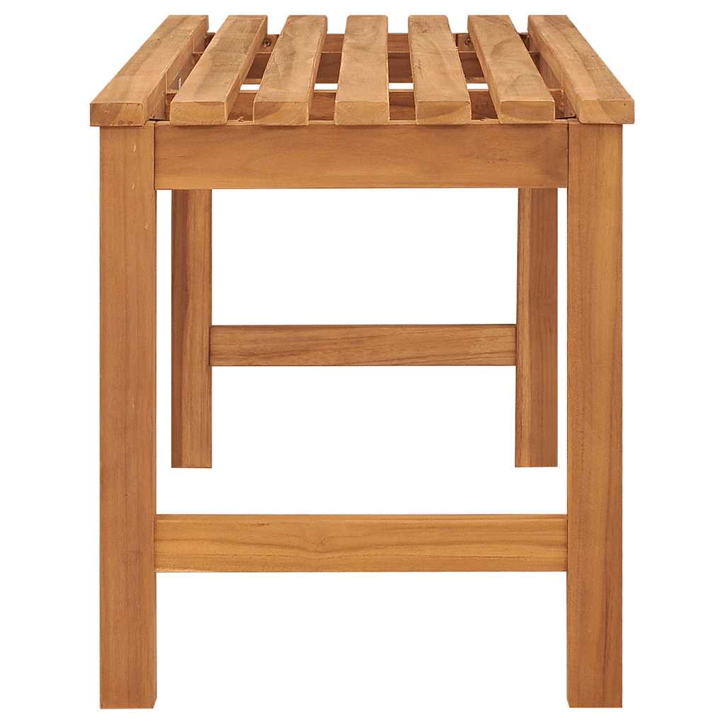 vidaXL Tuinbank 114 cm massief teakhout