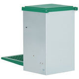 vidaXL Pluimveevoerbak automatisch met pedaal 8 kg