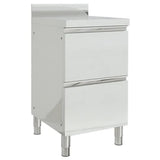 vidaXL Commercial Kitchen Cabinet with 2 Drawers 50x60x96 cm