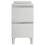 vidaXL Commercial Kitchen Cabinet with 2 Drawers 50x60x96 cm