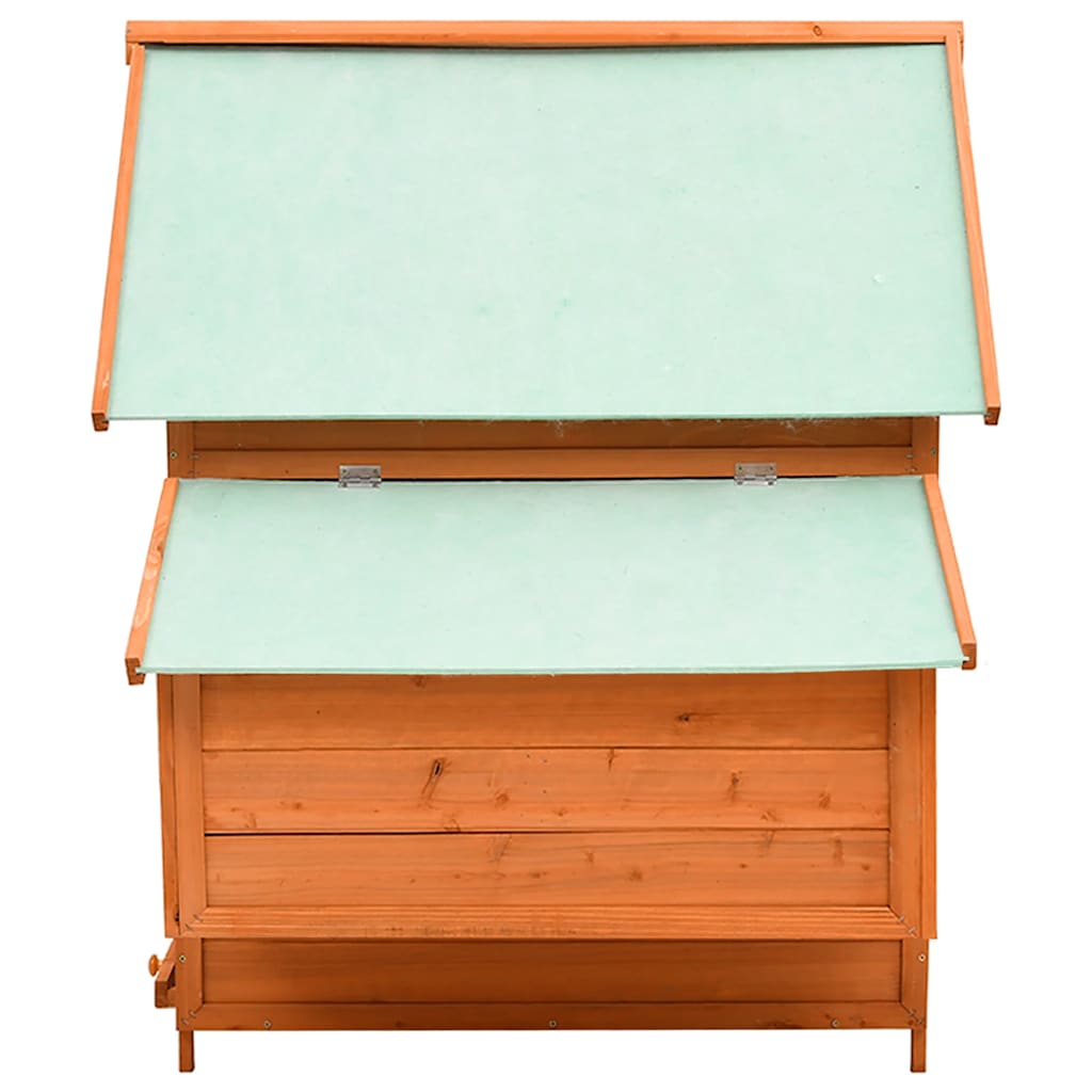 vidaXL Kippenhok 150x96x110 cm massief vurenhout