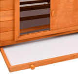 vidaXL Kippenhok 150x96x110 cm massief vurenhout