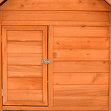 vidaXL Kippenhok 150x96x110 cm massief vurenhout