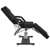 vidaXL Treatment Chair 180x62x78 cm Faux Leather White