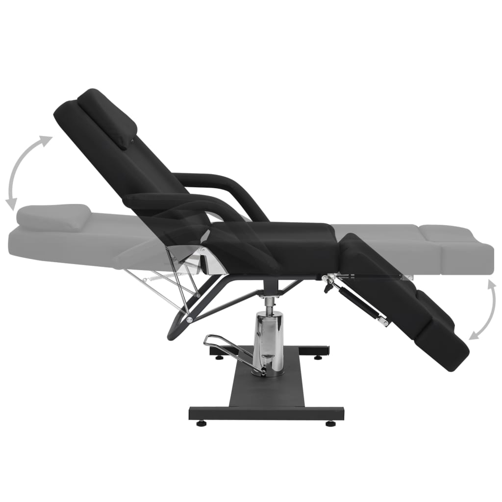 vidaXL Treatment Chair 180x62x78 cm Faux Leather White