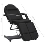 vidaXL Treatment Chair 180x62x78 cm Faux Leather White