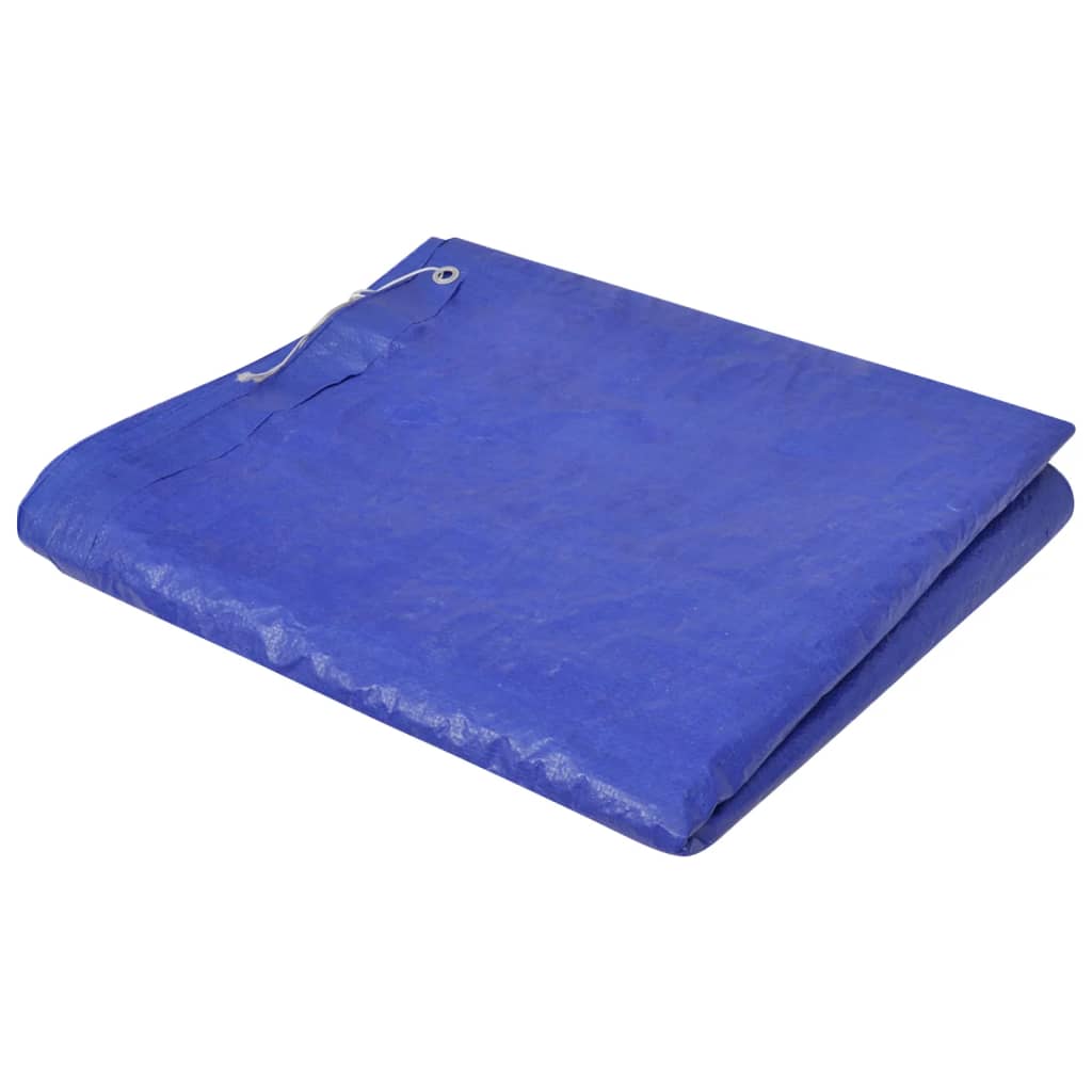 vidaXL Pool Covers 2 pcs rectangular 90 g/m² 394x207 cm PE