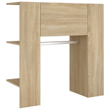 vidaXL Hallway Cabinets 2 pcs Engineered Wood Sonoma Oak Colour