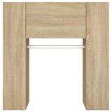 vidaXL Hallway Cabinets 2 pcs Engineered Wood Sonoma Oak Colour