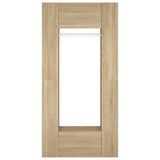 vidaXL Hallway Cabinets 2 pcs Engineered Wood Sonoma Oak Colour