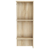 vidaXL Hallway Cabinets 2 pcs Engineered Wood Sonoma Oak Colour
