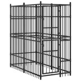 vidaXL Dog Kennel 1.84 m² Steel