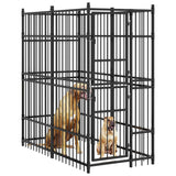 vidaXL Dog Kennel 1.84 m² Steel