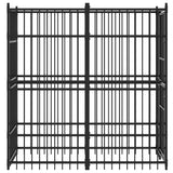 vidaXL Dog Kennel 1.84 m² Steel