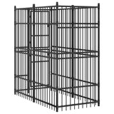 vidaXL Dog Kennel 1.84 m² Steel