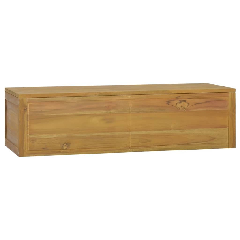 vidaXL Badkamerwandkast 60x45x30 cm massief teakhout