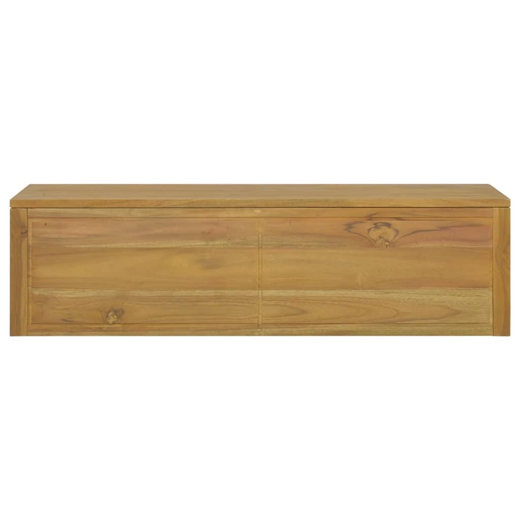 vidaXL Badkamerwandkast 60x45x30 cm massief teakhout