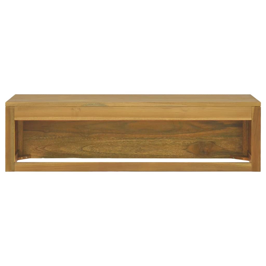 vidaXL Badkamerwandkast 60x45x30 cm massief teakhout