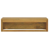 vidaXL Badkamerwandkast 60x45x30 cm massief teakhout