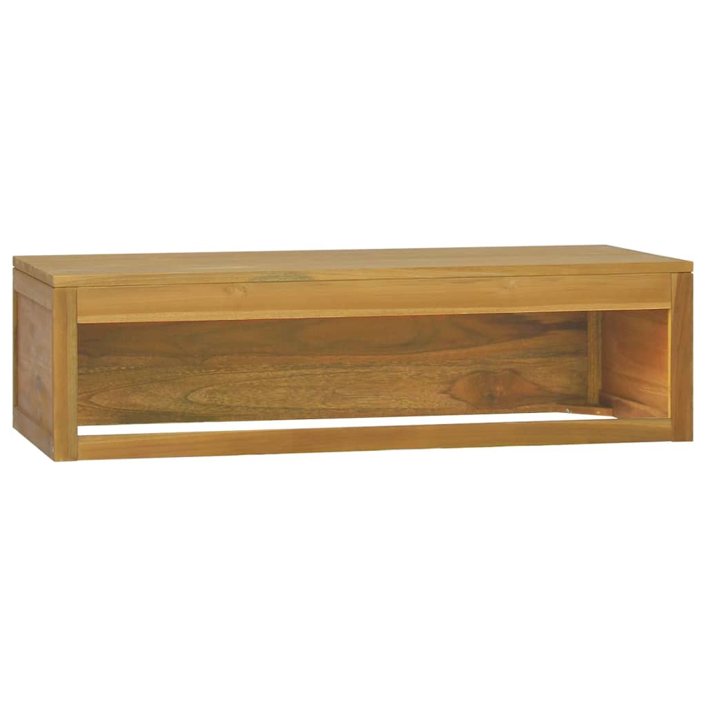 vidaXL Badkamerwandkast 60x45x30 cm massief teakhout