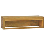 vidaXL Badkamerwandkast 60x45x30 cm massief teakhout