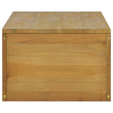 vidaXL Badkamerwandkast 60x45x30 cm massief teakhout