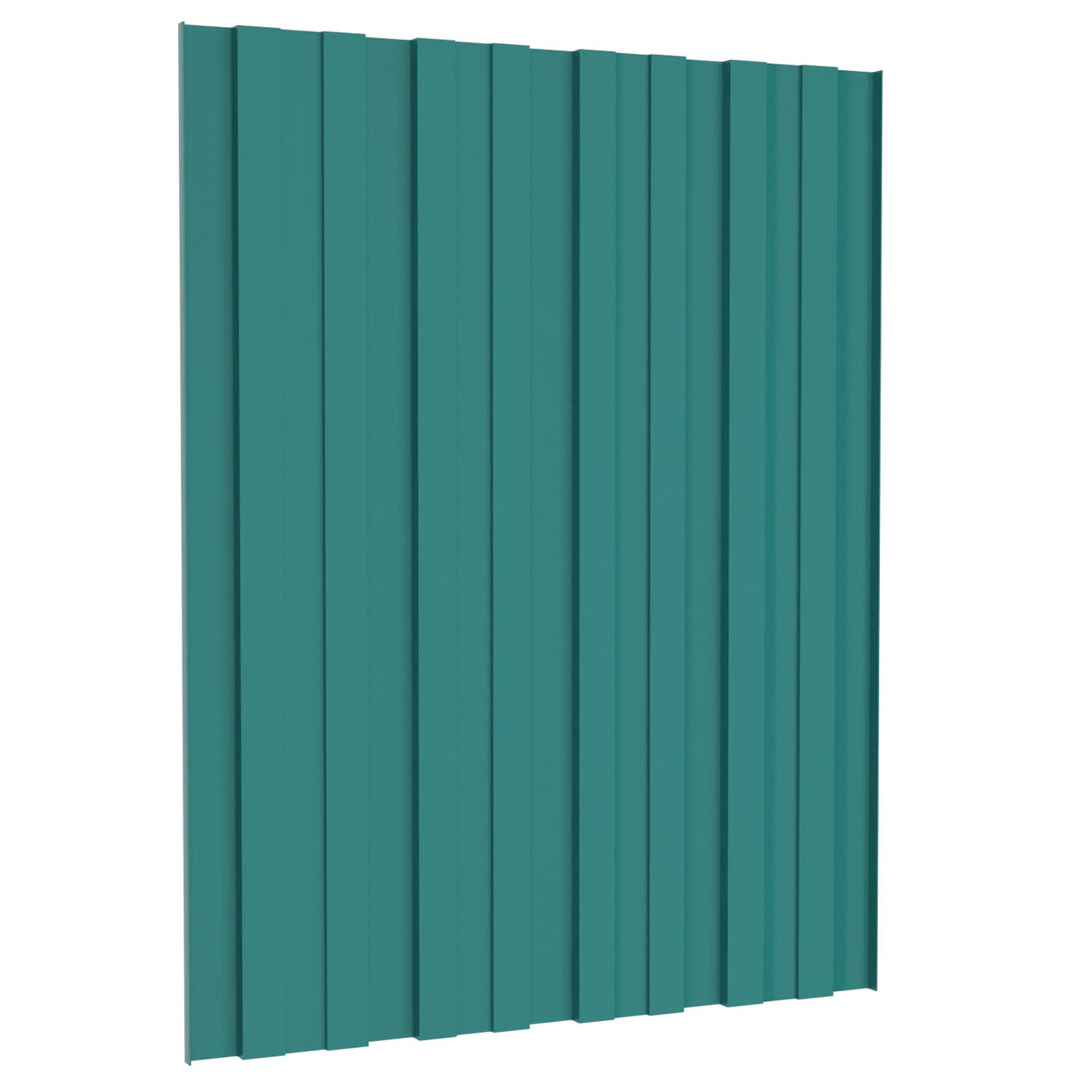 vidaXL Panneau de toit 12 pcs Vert 60 x 45 cm Acier galvanisé