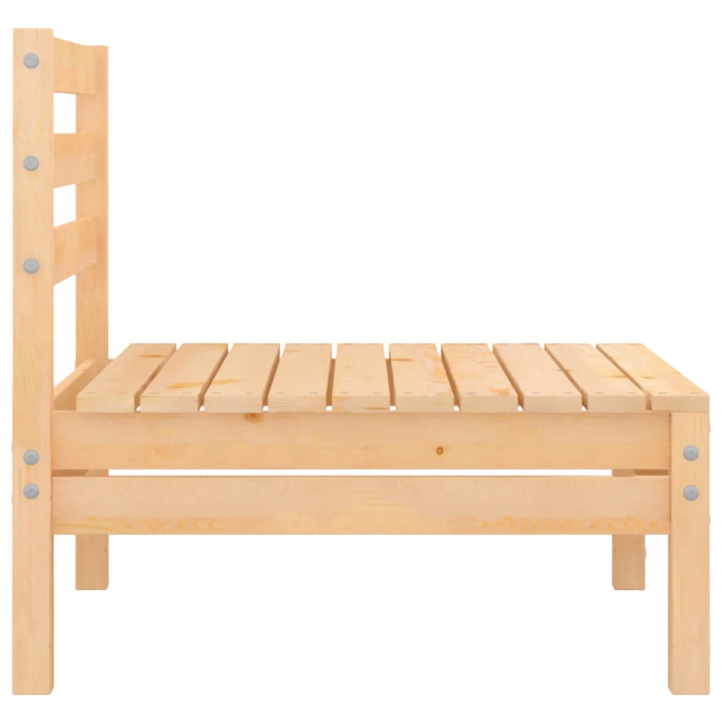 vidaXL 8-Piece Lounge Set Solid Pine Wood