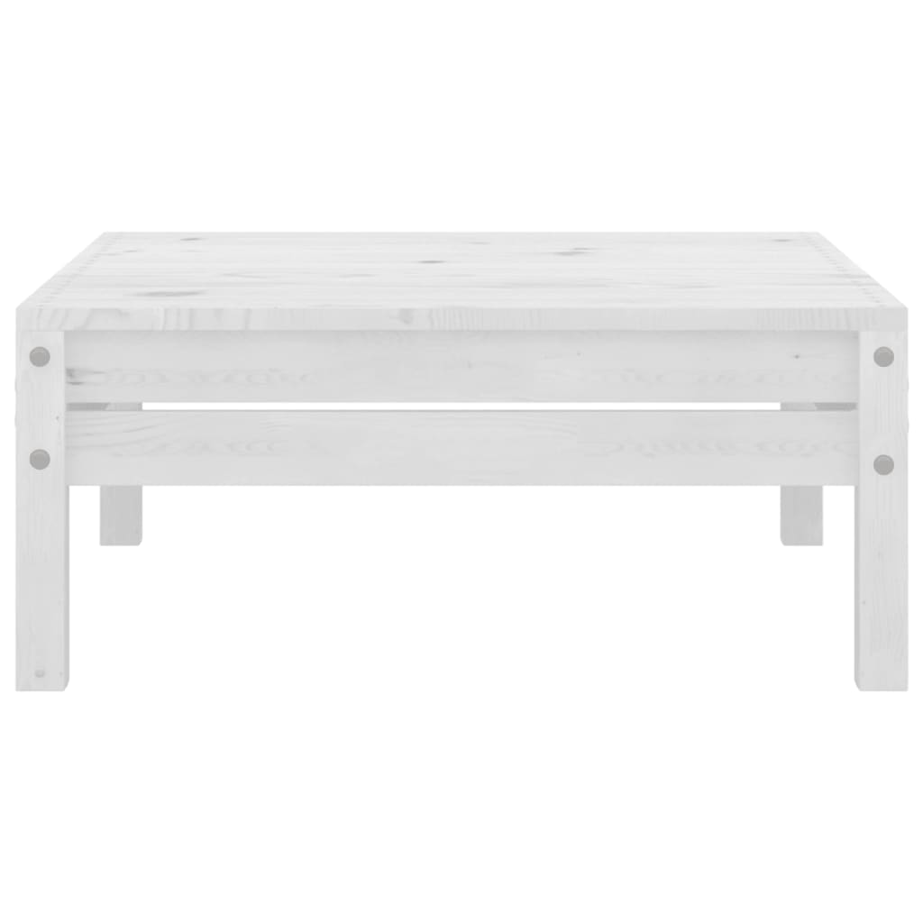 vidaXL 5-piece Lounge Set Solid Pine Wood White