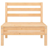 vidaXL 4-Piece Solid Pine Wood Lounge Set