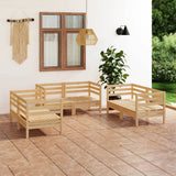 vidaXL 6-Piece Lounge Set Solid Pine Wood