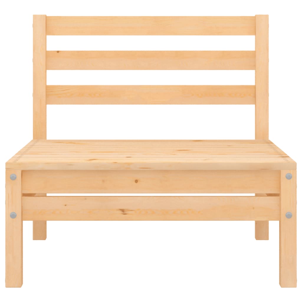 vidaXL 3-Piece Lounge Set Solid Pinewood