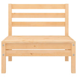 vidaXL 3-Piece Lounge Set Solid Pinewood