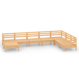 vidaXL 8-Piece Lounge Set Solid Pine Wood