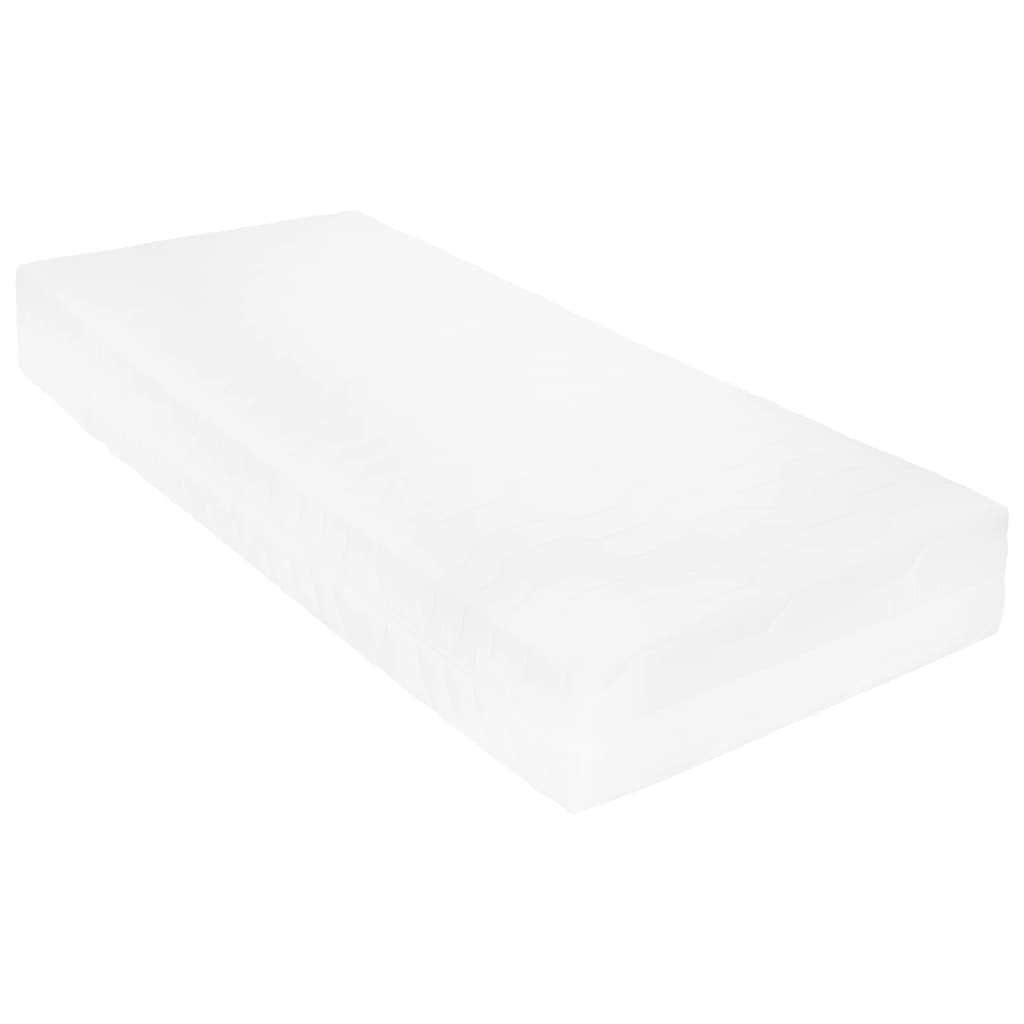 vidaXL Slaapbank met matras massief grenenhout 90x200 cm