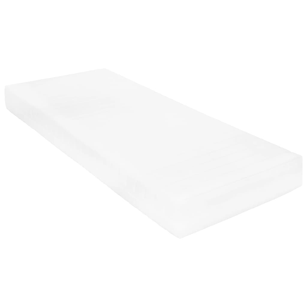 vidaXL Slaapbank met matras massief grenenhout 90x200 cm