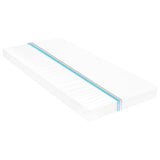 vidaXL Slaapbank met matras massief grenenhout 90x200 cm