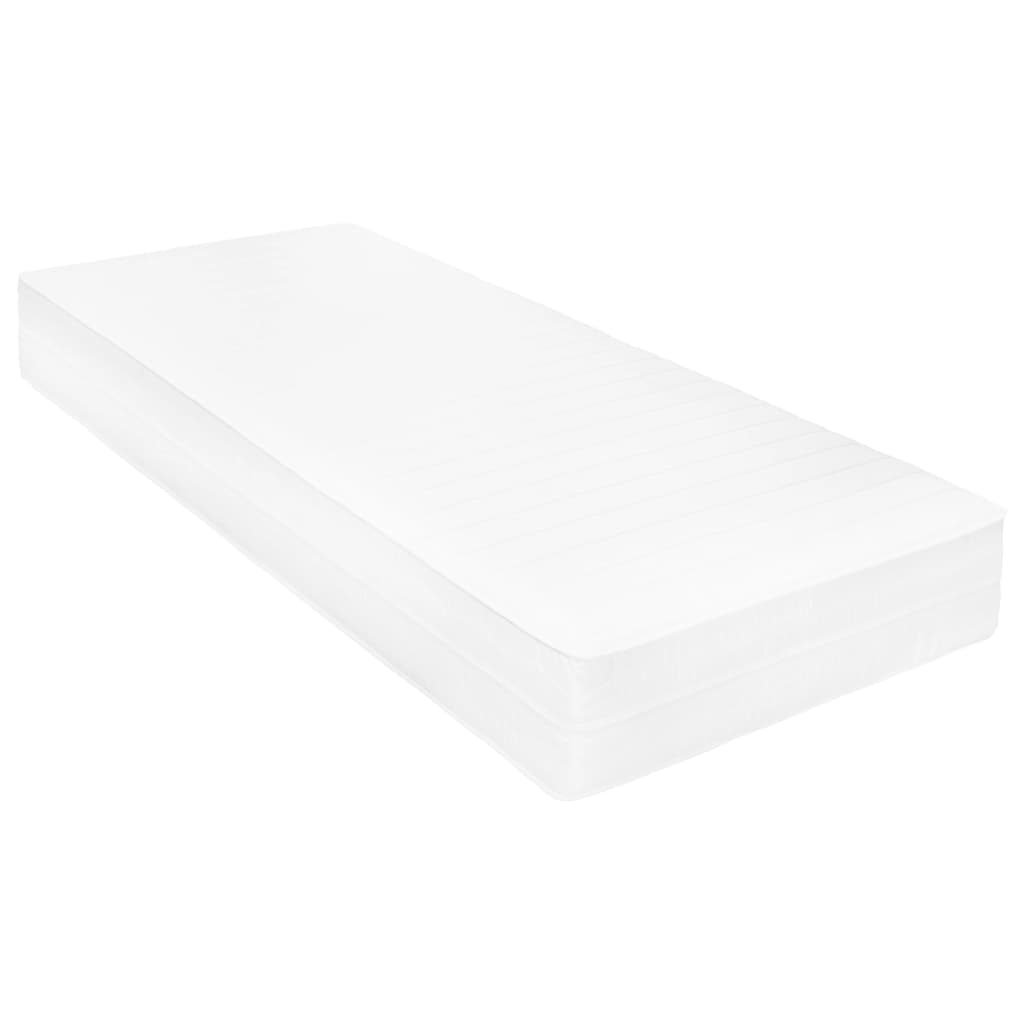 vidaXL Slaapbank met matras massief grenenhout 90x200 cm