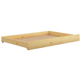 vidaXL Slaapbank met lades massief grenenhout 90x200 cm