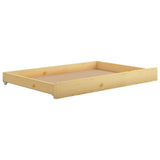 vidaXL Slaapbank uitschuifbaar massief grenenhout 2x(90x200) cm