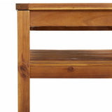 vidaXL Ensemble de salon 6 personnes avec coussins en acacia massif