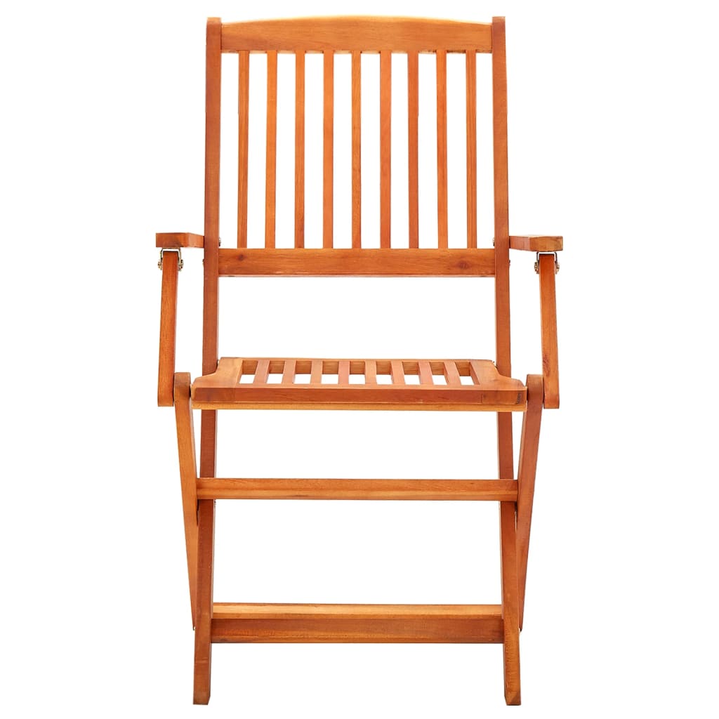 vidaXL Tuinstoelen 6 st inklapbaar massief eucalyptushout