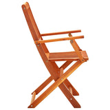 vidaXL Tuinstoelen 6 st inklapbaar massief eucalyptushout