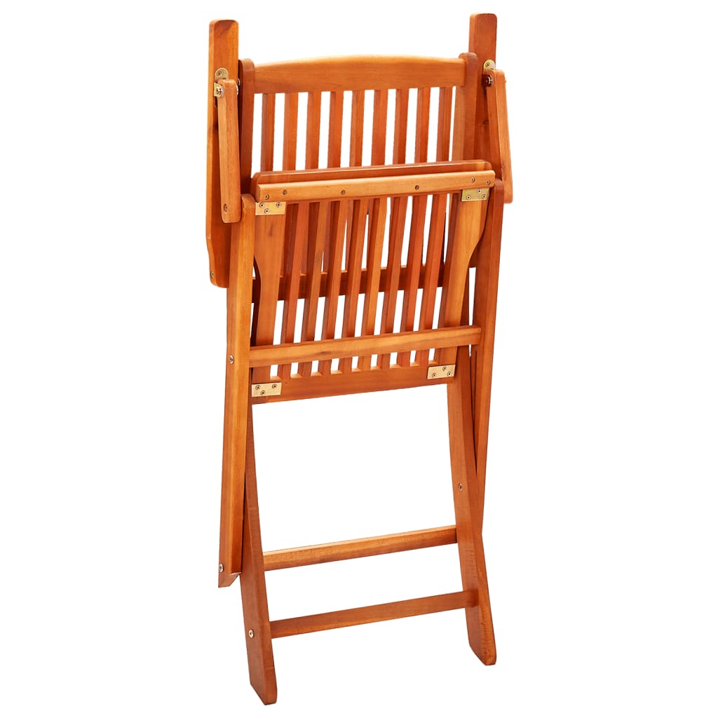 vidaXL Tuinstoelen 6 st inklapbaar massief eucalyptushout