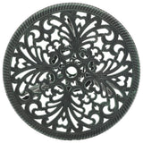 vidaXL 3-Piece Cast Aluminum Bistro Set Green
