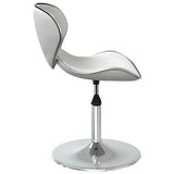vidaXL Eetkamerstoelen 4 st kunstleer wit