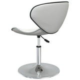 vidaXL Eetkamerstoelen 4 st kunstleer wit