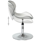 vidaXL Eetkamerstoelen 4 st kunstleer wit